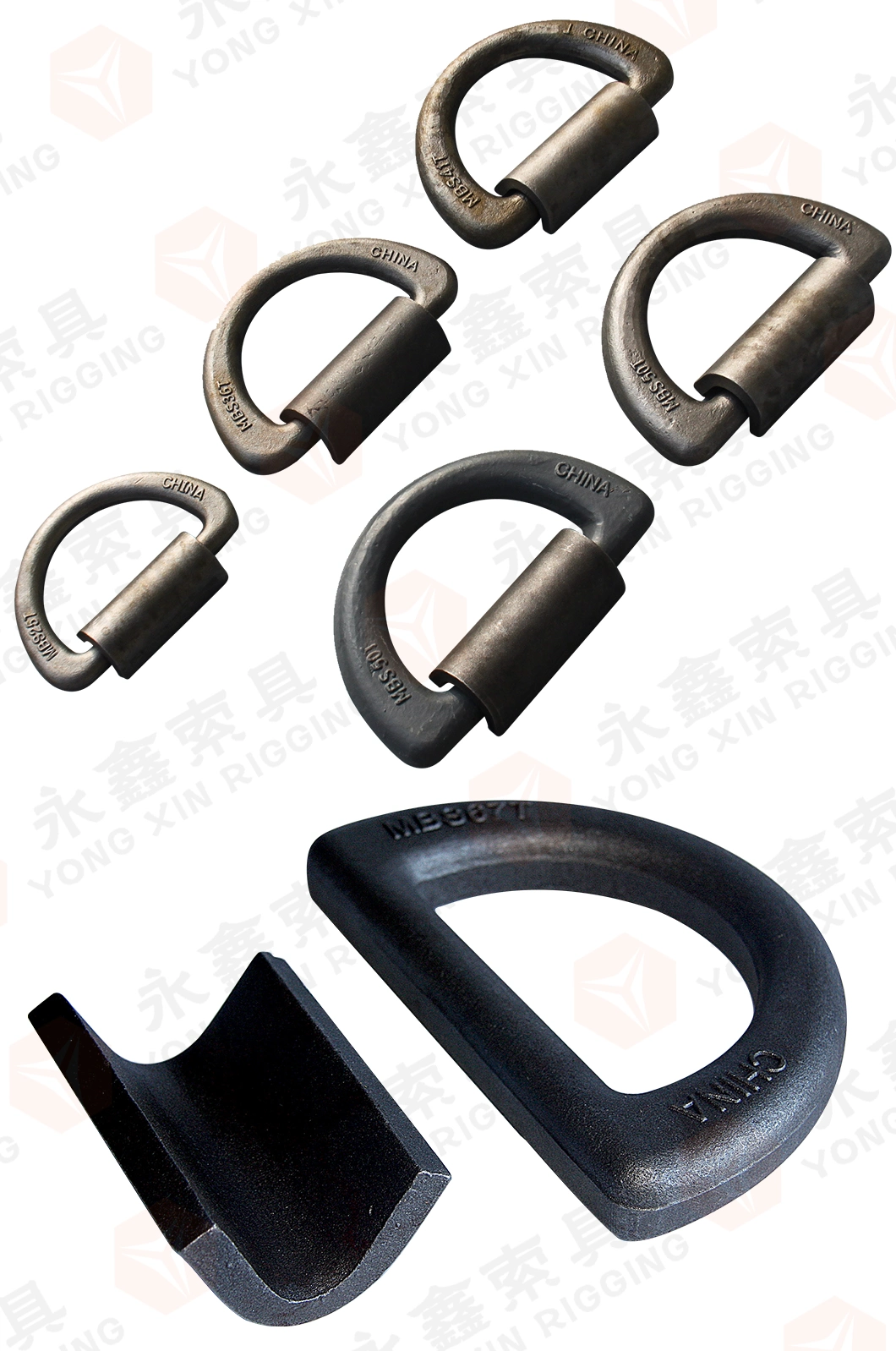The Best Quality D-Ring Fitting High Quality Can Be Customized Container Weldable Fitting