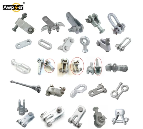 Zs-7 Hot DIP Galvanized Carbon Steel Twisted Clevis Tongue Fittings